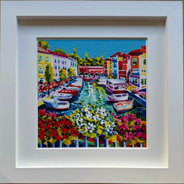 Opera incorniciata: Peschiera dove riposare il cuore  | Athos Faccincani