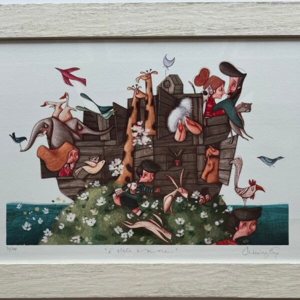 Opera incorniciata: E' stato amore | Federica Porro