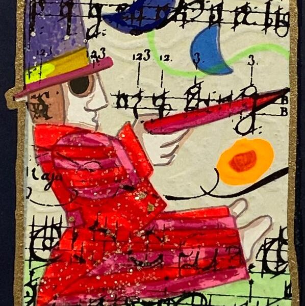 Solo con i miei sogni (fondo blu) | Francesco Musante