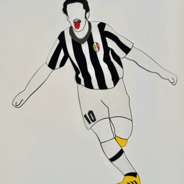 The Black & White King | Marco Lodola