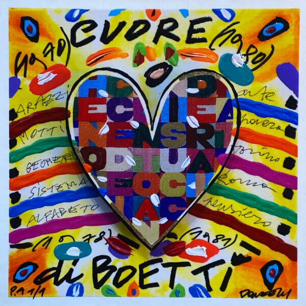 Cuore di Boetti | Bruno Donzelli