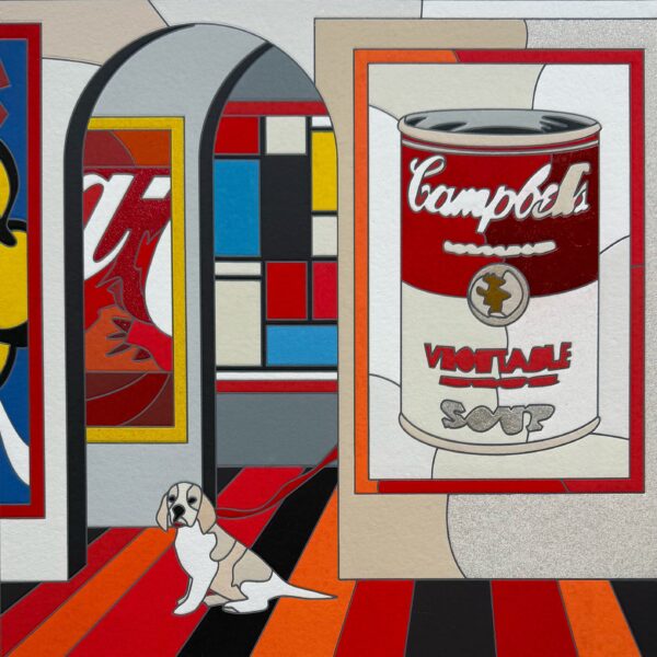 Soup-er vision | Ugo Nespolo