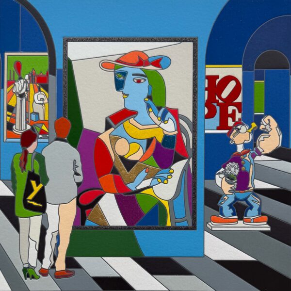 The viewer becomes the View | Ugo Nespolo